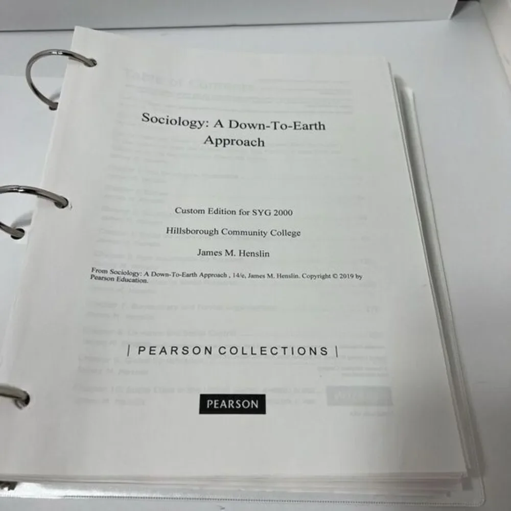 Sociology A Down To Earth Approach‎ James M Henslin